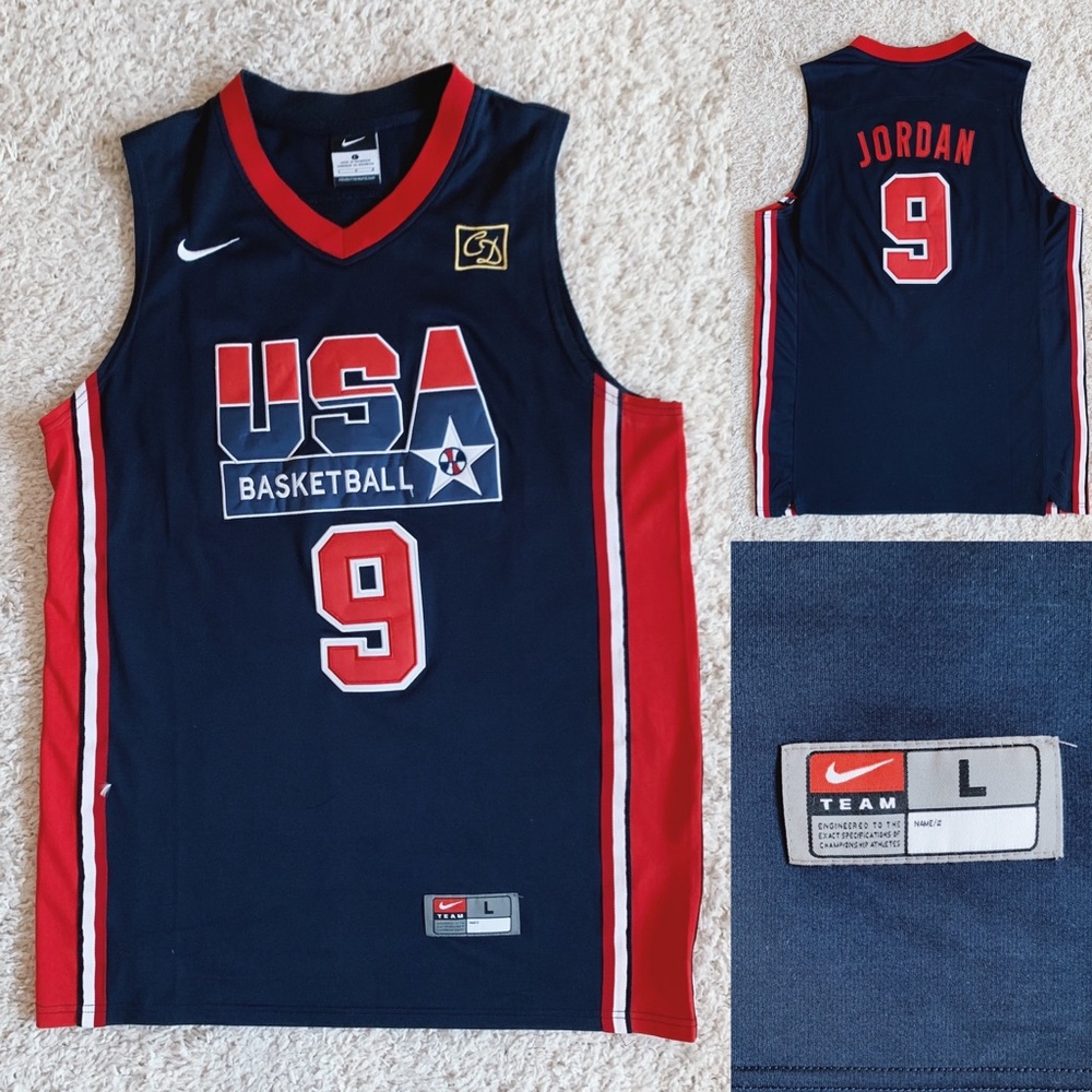 Michael Jordan Nike 1992 Dream Team USA Jersey
